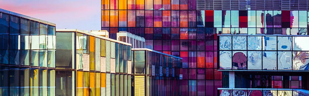 城市绚丽多彩繁华banner高清