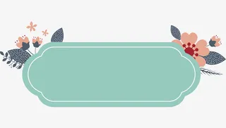 创意绿色促销标签免抠