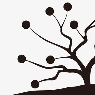 树枝矢量图免抠