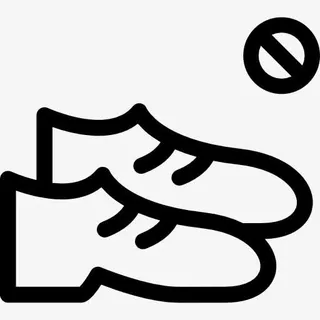 没有鞋子图标免抠