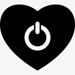 心形的电源按钮图标免抠