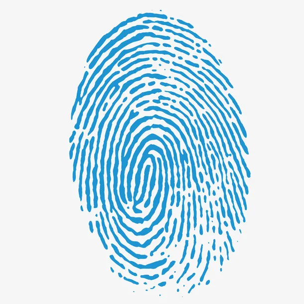 指纹， fingerprint免抠