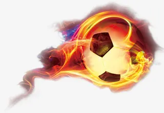 燃烧的足球世界杯欧洲杯免抠