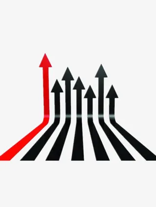 向上箭头素材免抠