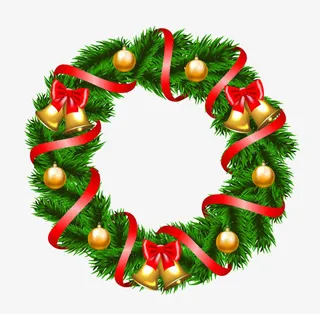 圣诞节边框免抠