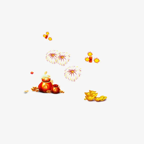 新年活动素材免抠