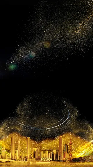 大气城市地产H5背景素材高清