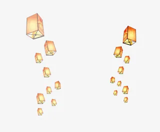 灯笼节日元素免抠