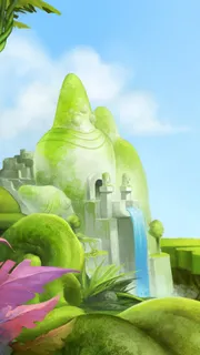 卡通元素H5背景高清