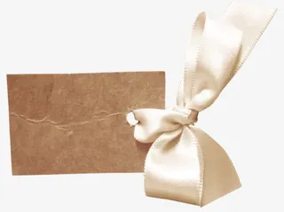 创意纸张卡片标签免抠