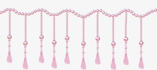 粉色珠宝吊坠免抠图免抠