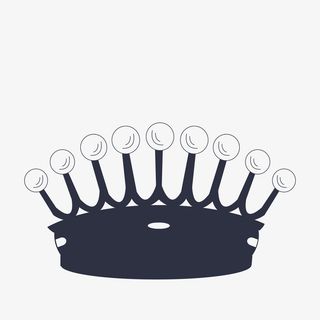 卡通手绘皇冠装饰广告设计免抠