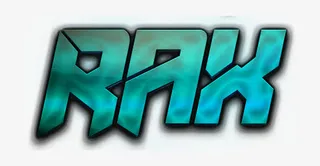 蓝色光晕字体设计免抠