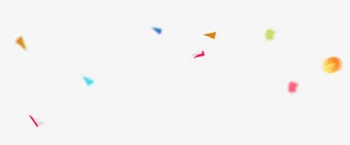 漂浮的碎屑免抠