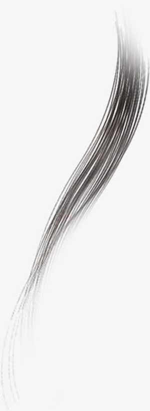 手绘头发桌面壁纸免抠