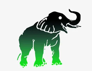 简单的大象素材图片免抠