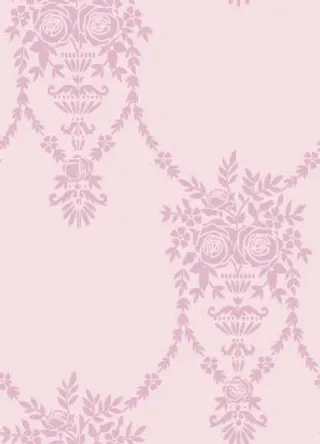 粉色可爱花纹底纹免抠