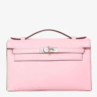 爱马仕粉色小包免抠