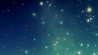 神秘星空海报背景七夕情人节