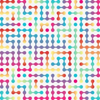 卡通彩色渐变活动背景