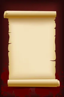 矢量复古牛皮纸卷轴创意背景高清