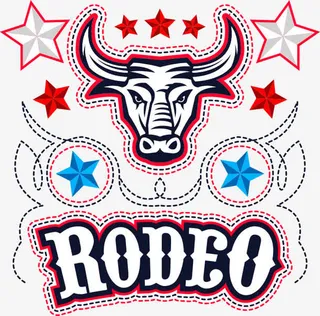 矢量牛头T恤印花免抠