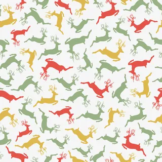 矢量彩色麋鹿底纹免抠