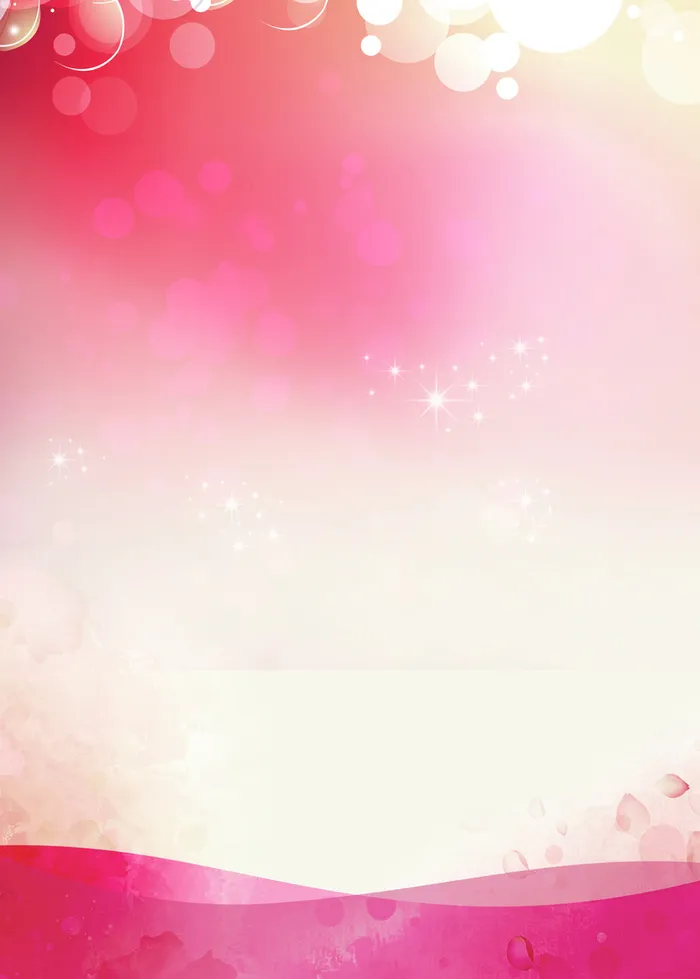 梦幻妇女节海报素材背景高清