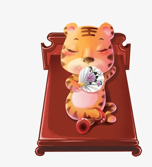 卡通老虎免抠