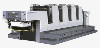 工厂海报印刷机免抠