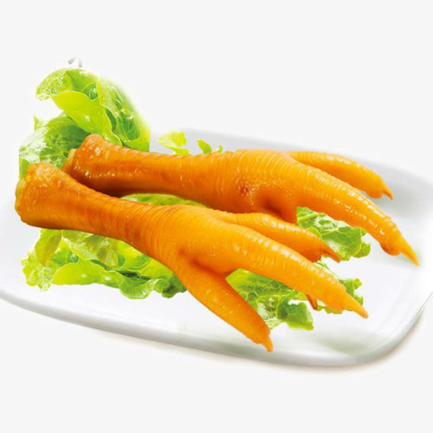 菜叶鸡爪免抠
