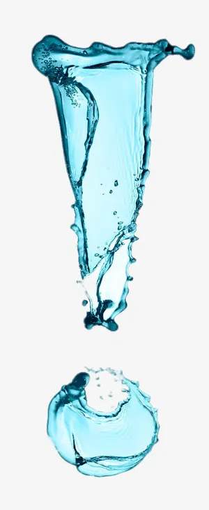 创意高清水花免抠