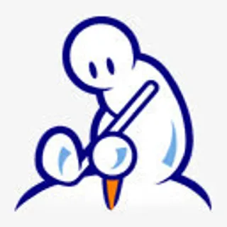 运动的雪人免抠