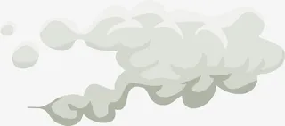 浓烟创意烟雾笔刷免抠