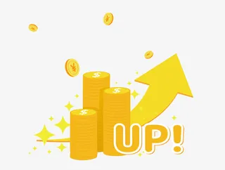 投资理财股票升跌主题插画免抠手绘/卡通卡通元素