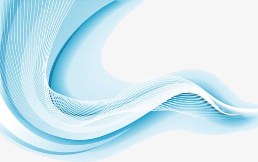 蓝色渐变背景素材免抠