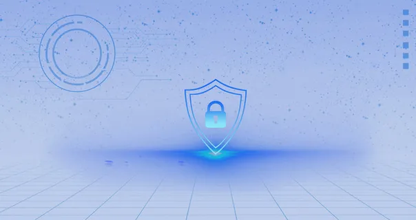 科技安全装饰图案免抠