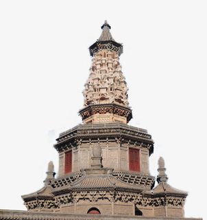 旅行建筑佛寺古塔免抠