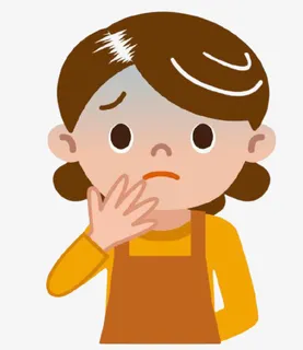 牙疼 不开心的小女孩免抠 牙疼 不开心的小女孩免抠