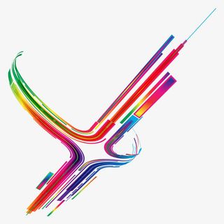 线条图案 线条效果免抠