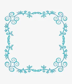 矢量花边免抠