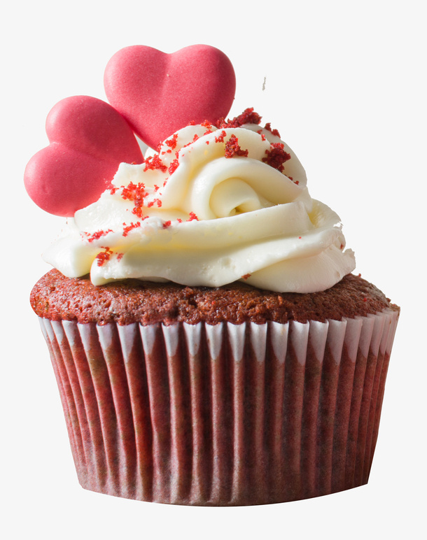 爱心奶油蛋糕免抠