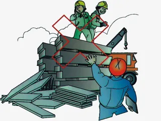 构件叠放不准超高免抠