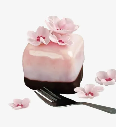 樱花巧克力蛋糕免抠