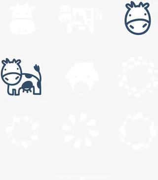 矢量白色牛奶图片免抠