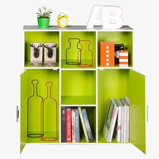 收纳整理储物书柜免抠