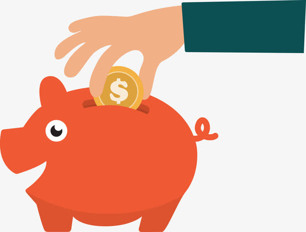 存钱罐小猪免抠