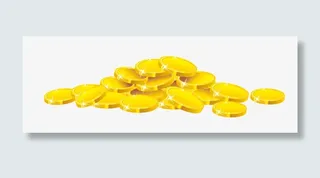 金币素材一堆金币免抠