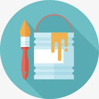 油漆桶图标免抠