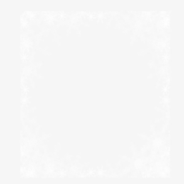 冰雪白边框免抠